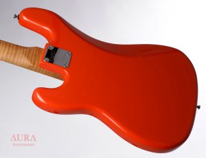 Aura Precision Bass Red Fiesta