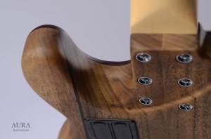 Handmade Aura Precision Bass PK red