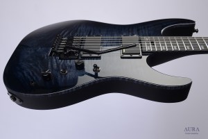 Handmade guitar Aura Black Pearl