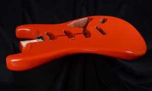AURA Relic Stratocaster Refinish Red Fiesta 