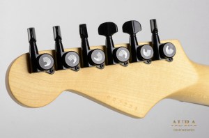 Elektrická gitara Aura Pure Black Series